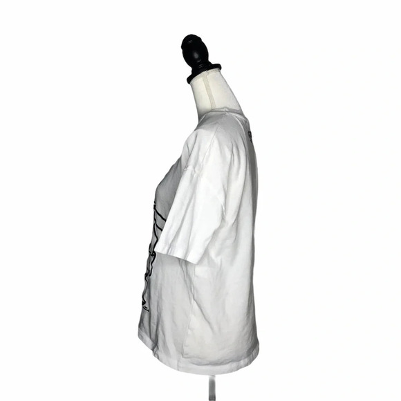 ZARA x SIMPSONS Lisa Simpson Graphic Print Clobber Girl Superhero T Shirt - Picture 3 of 6